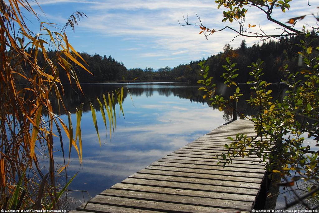 Landgasthof Drei Rosen Bernried am Starnberger See Buitenkant foto