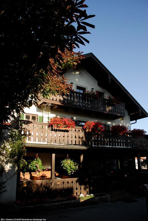 Landgasthof Drei Rosen Bernried am Starnberger See Buitenkant foto