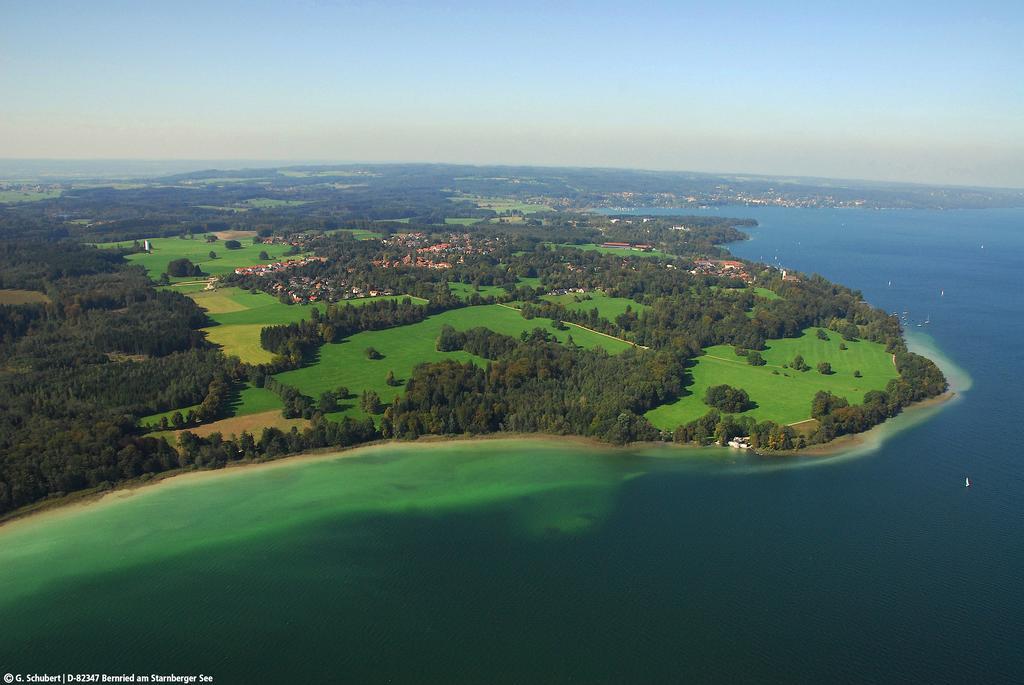 Landgasthof Drei Rosen Bernried am Starnberger See Buitenkant foto